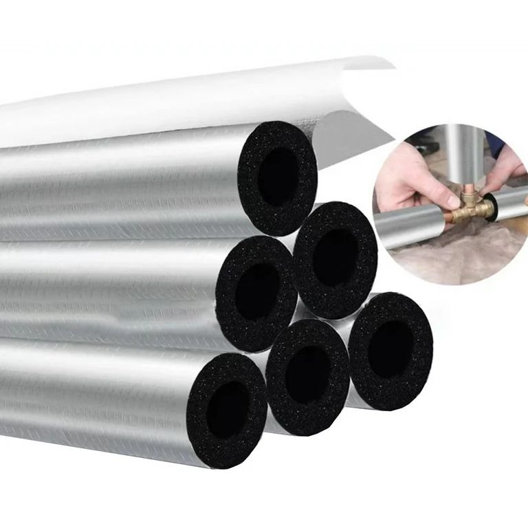 Cao su cách nhiệt bạc keo cho ống đồng, ống gió và 5 lý do không thể bỏ qua cao su cách nhiệt bạc keo dùng bọc ống đồng, ống gió