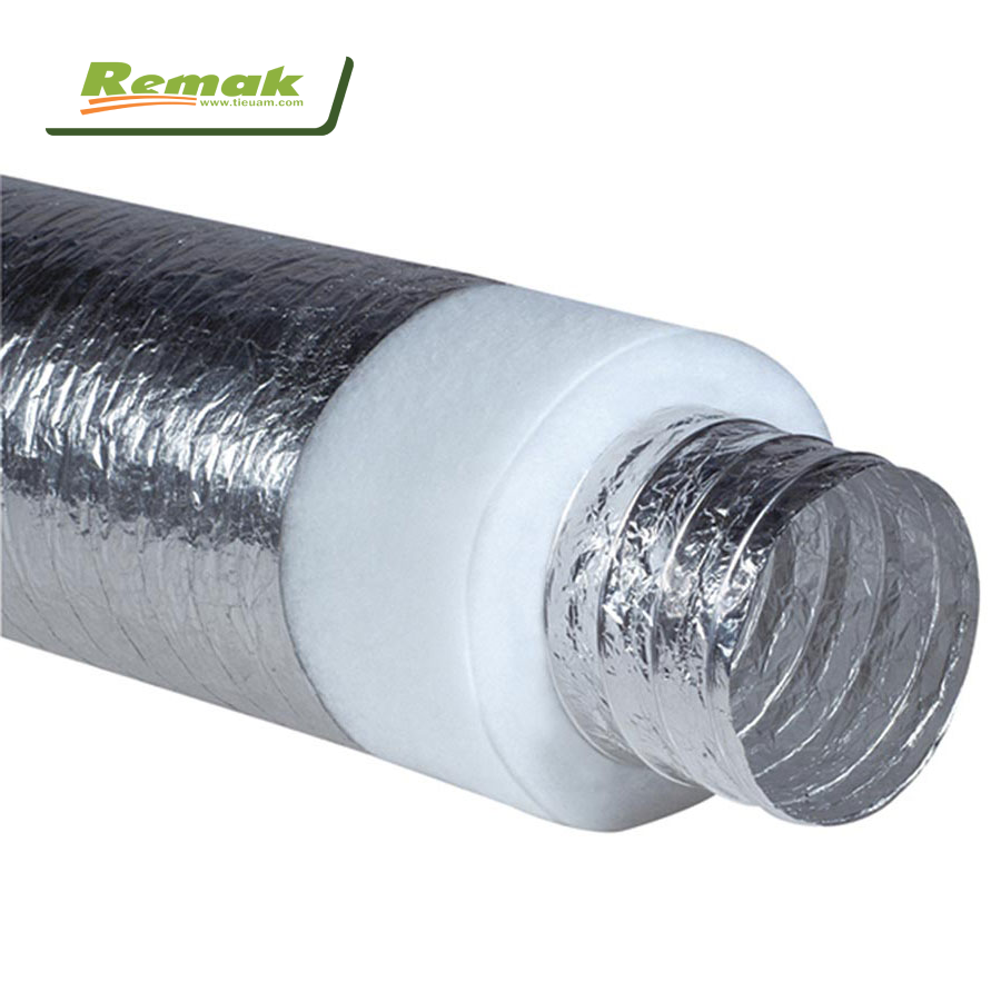Vì sao ống gió Remak được các nhà thầu lớn ưu tiên lựa chọn? Ống gió bảo ôn bông Polyester