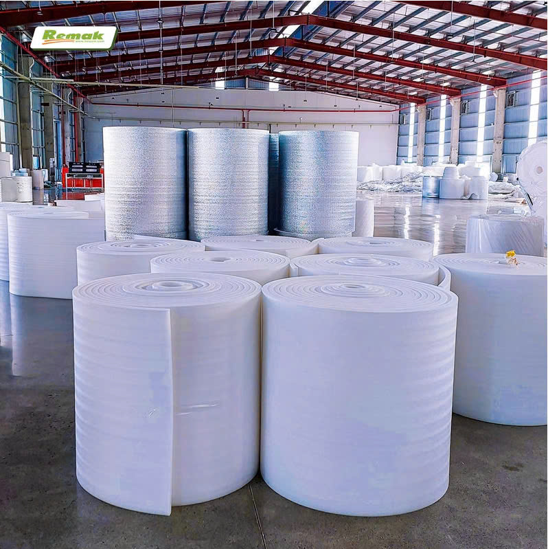 4 Dấu hiệu nhận biết khi nào nên thay thế xốp PE cách nhiệt đã cũ? Xốp Pe foam có bạc và không bạc Remak