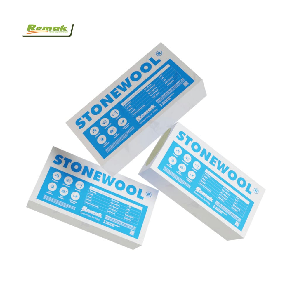 Bông đá Remak® Stonewool – Lựa chọn thông minh cho công trình an toàn & tiết kiệm Bông đá Remak® Stonewool