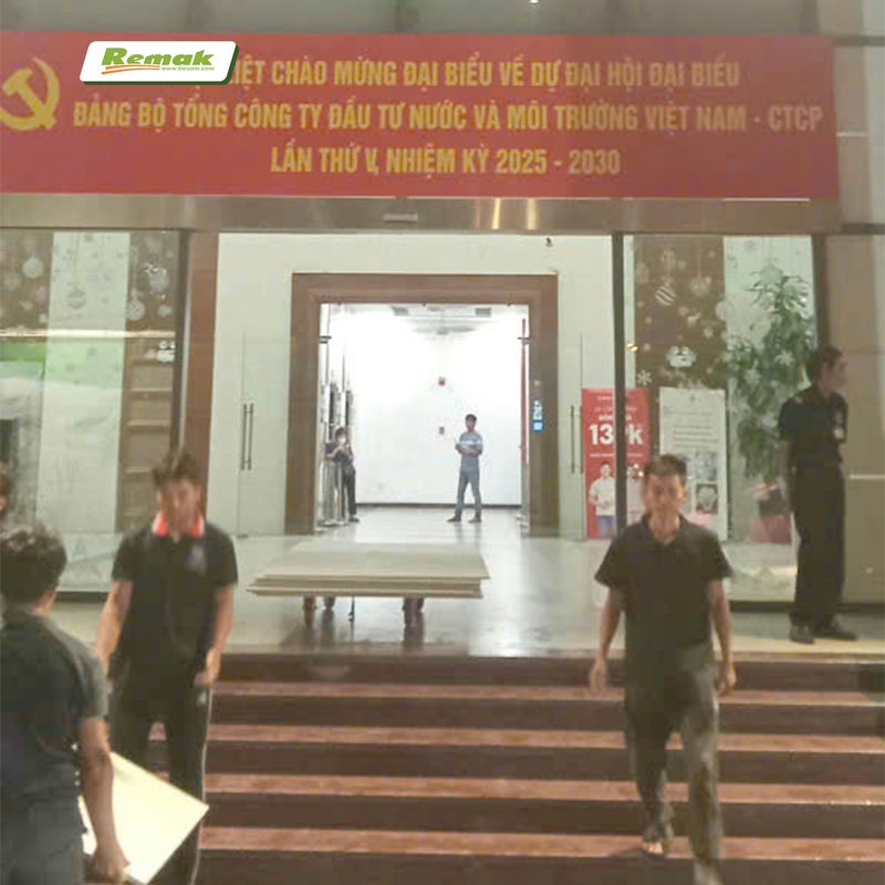 Remak® SoundOFF Barrier được tin dùng cho dự án cách âm khu kỹ thuật Tổng Công ty Đầu tư Nước và Môi trường Việt Nam barrier-sound-off-remak-cach-am-cong-ty-nuoc-moi-truong-vietnam (2)