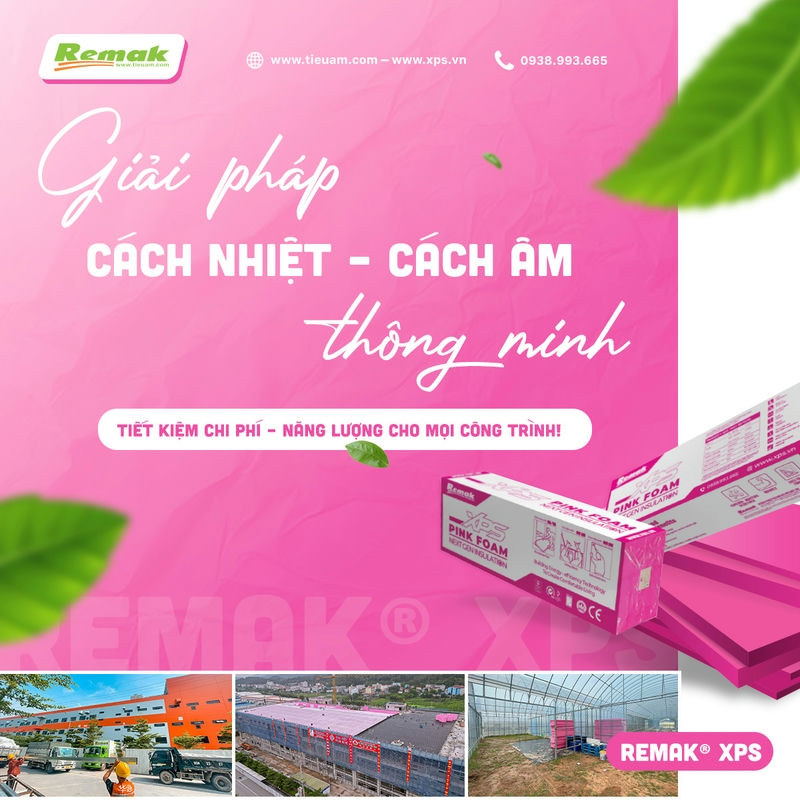 Xốp ép đùn Remak® được sản xuất như thế nào?