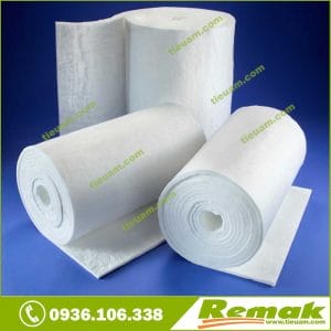 Bông gốm ceramic chống cháy dạng cuộn Bông gốm ceramic chống cháy dạng cuộn