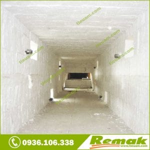Bông gốm ceramic chống cháy dạng cuộn