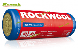 Bông khoáng Rock wool và cách nhận biết chất lượng bông khoáng? Bông khoáng Rockwool Thái Lan dạng cuộn