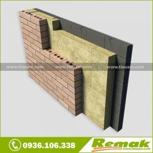Bông khoáng Rockwool Thái Lan siêu cách âm cách nhiệt chống cháy Bông khoáng Thái Lan cách âm cách nhiệt chống cháy