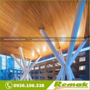 Gỗ Tiêu Âm Trần Fineline Slats Horizontal Gỗ Tiêu Âm Trần Fineline Slats Horizontal