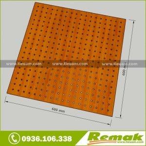 Gỗ tiêu âm đục lỗ Remak® Wooden Acoustic Perforated