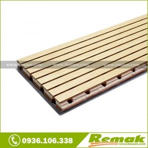 gỗ tiêu âm soi rãnh Remak woodlen Acoustic Linear