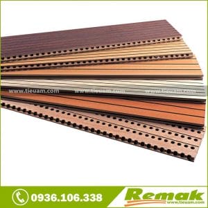 gỗ tiêu âm soi rãnh Remak woodlen Acoustic Linear