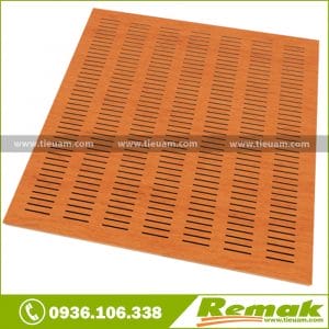 Gỗ tiêu âm soi rãnh Remak® Wooden Acoustic Slotted