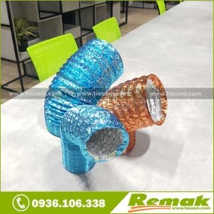 Ống gió mềm kháng khuẩn không bảo ôn 1 lớp Remak