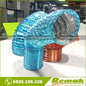 Ống gió mềm kháng khuẩn không bảo ôn 1 lớp Remak