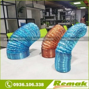Ống gió mềm kháng khuẩn không bảo ôn 1 lớp Remak