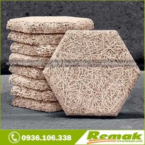 Tấm len gỗ tiêu âm Remak Woodwool