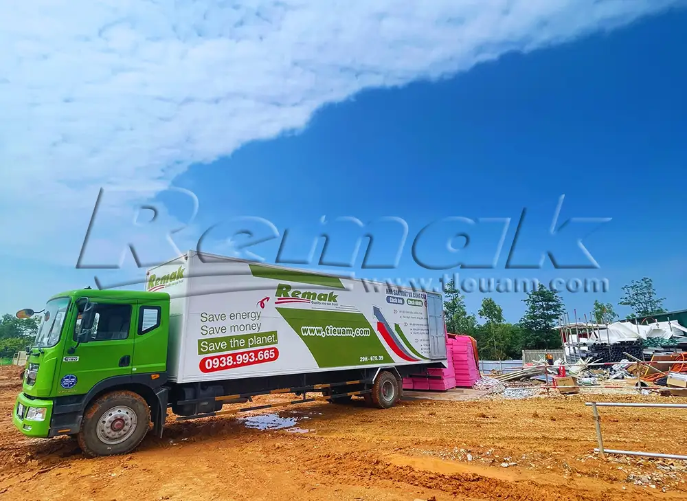 Xốp Remak® XPS cách âm, cách nhiệt Nhà máy COFO Việt Nam Xốp Remak® XPS cách âm, cách nhiệt Nhà máy COFO Việt Nam
