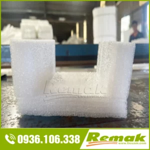 Góc xốp 3 cạnh PE Foam bảo vệ hàng hóa Góc xốp 3 cạnh